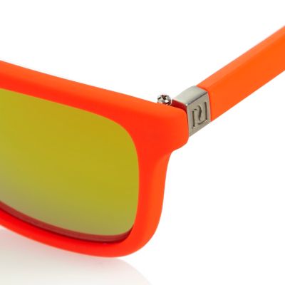 Boys orange retro sunglasses